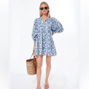 MILLE Blue Floral Daisy Dress